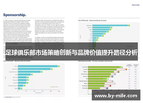 足球俱乐部市场策略创新与品牌价值提升路径分析