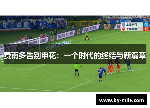 费南多告别申花：一个时代的终结与新篇章